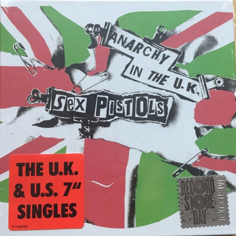 Sex Pistols ‎– Anarchy In The U.K. - The U.K. & U.S. 7" Singles - New 5x 7" Single Record Store Day Box Set 2017 Warner RSD Vinyl - Punk / Rock