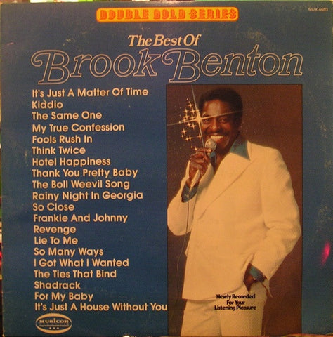Brook Benton ‎– The Best Of Brook Benton - VG+ 2 Lp Record 1977 USA Vinyl - Soul / R&B