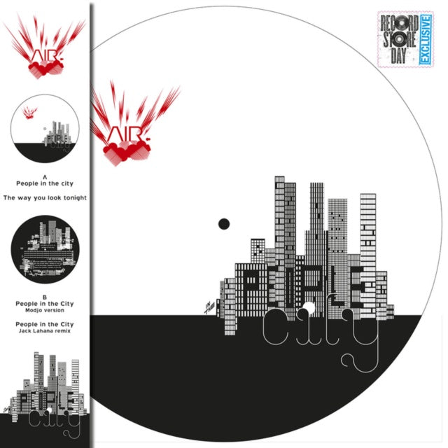 AIR ‎– People In The City (2002) - New EP Record Store Day 2021 Parlophone RSD Europe Import Picture Disc Vinyl - Pop / Electronic / Downtempo