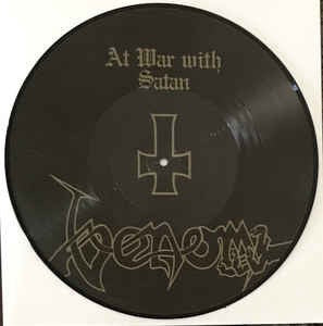 Venom - At War WIth Satan - New Vinyl Record 2017 Sanctuary Record Store Day Picture Disc Pressing, LTD to 1500 - Black Metal / First Wave - Shuga Records