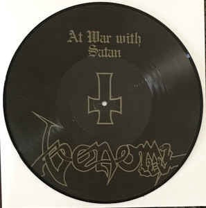 Venom - At War WIth Satan - New Vinyl Record 2017 Sanctuary Record Store Day Picture Disc Pressing, LTD to 1500 - Black Metal / First Wave