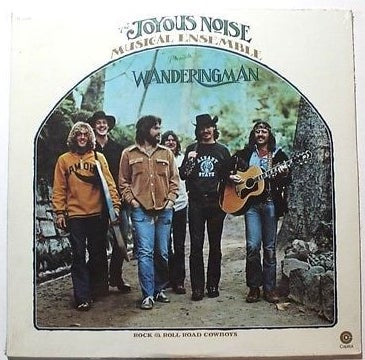 Joyous Noise – Wanderingman - VG+ LP Record Capitol USA Vinyl - Psychedelic Rock / Folk Rock