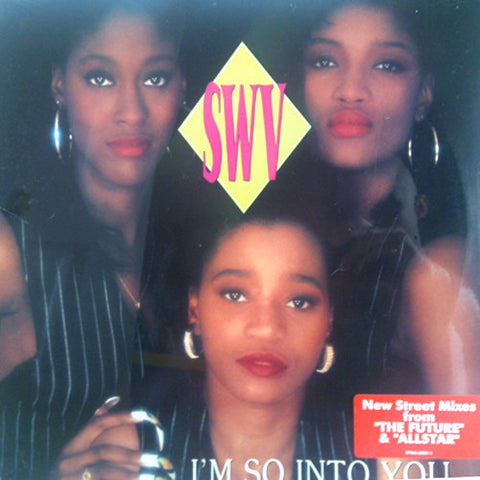 SWV - I'm So Into You VG+ - 12" Single 1993 RCA USA - R&B