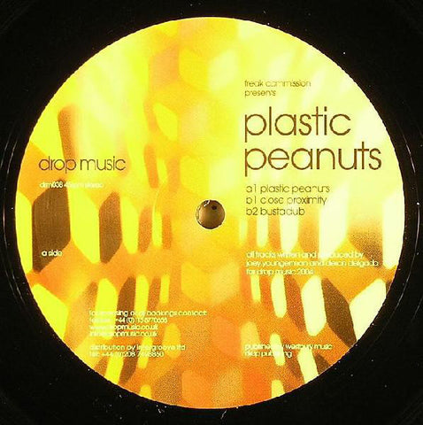 Freak Commission - Plastic Peanuts Mint- - 12" Single 2004 Drop Music UK - House