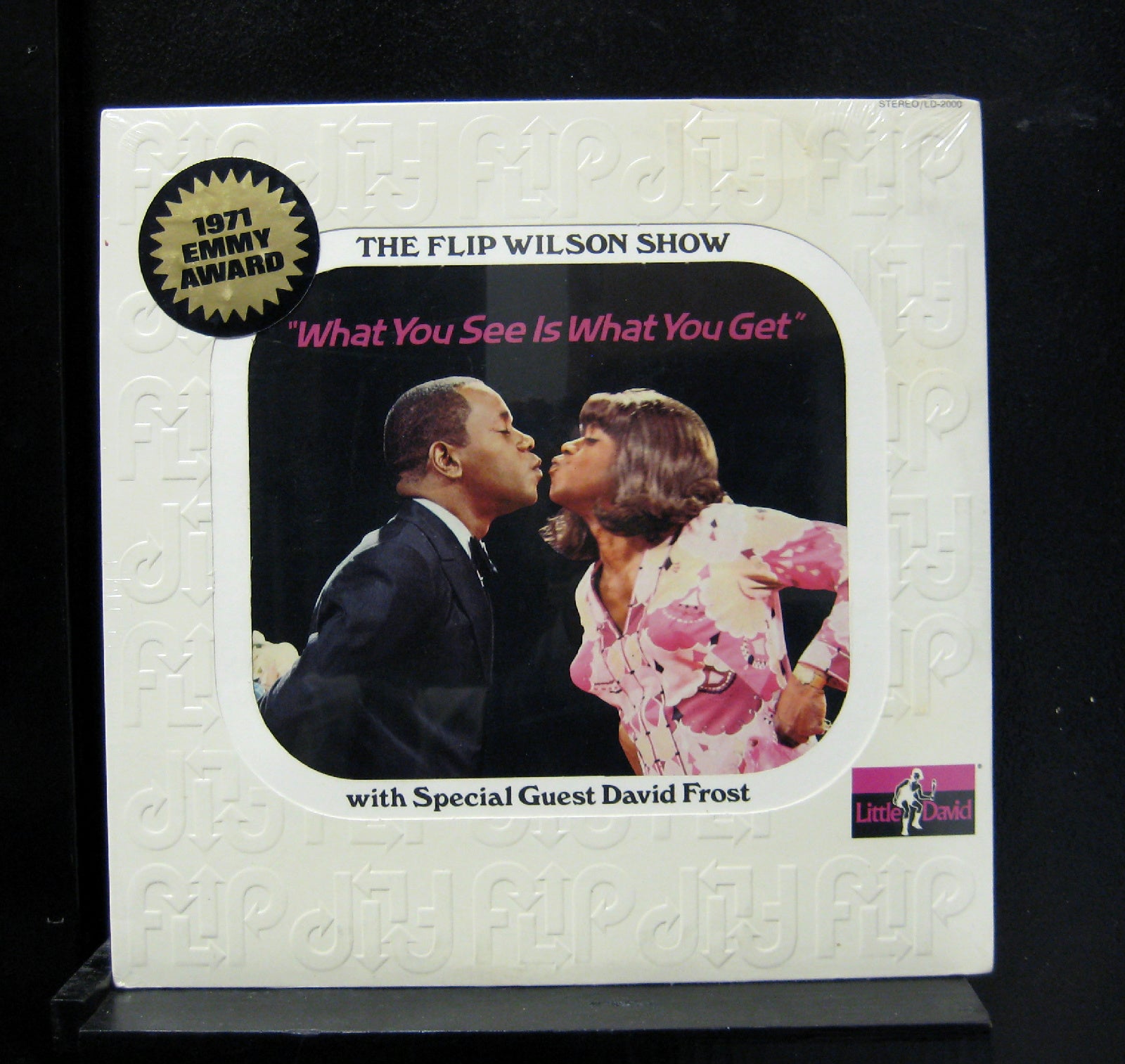 Flip Wilson David Frost - Flip LP New Sealed LD-2000 1971 Die-Cut Vinyl Record - Shuga Records