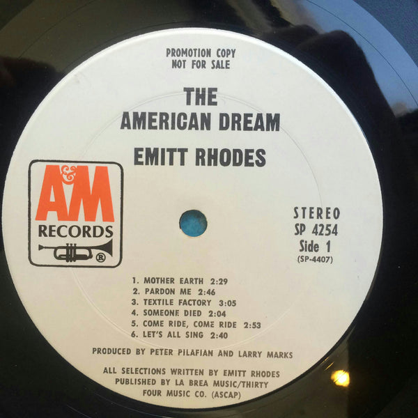 EMITT RHODES the american dream LP VG+ SP 4254 Vinyl 1970 Record - Shuga Records