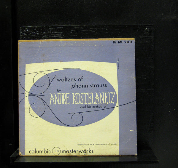Andre Kostelanetz - Waltzes Of Johann Strauss 10" VG ML 2011 Rare Cover Record - Shuga Records