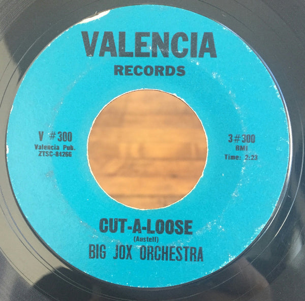 Big Jox Orchestra - Hash / Cut-A-Loose VG 7" USA Jazz Mod Soul Instro RARE 45 - Shuga Records