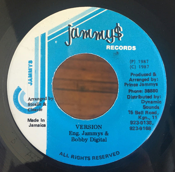 Cocoa Tea - Girl Go Home VG+ 7" Jamaica 45 Jammy's Reggae Dancehall RARE - Shuga Records