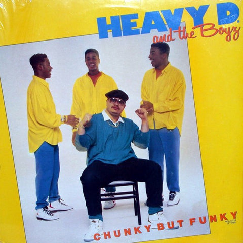 Heavy D & The Boyz ‎– Chunky But Funky / On The Dance Floor - VG+ 12" Single 1987 USA - Hip Hop
