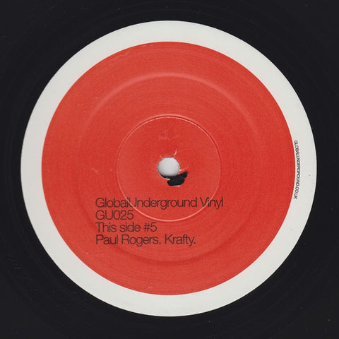 Deep Dish - Global Underground #025: Toronto (Side E/F Only) - VG 12" Single 2003 Global Underground UK - Electronic / Progressive House