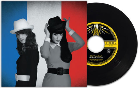 April March, Olivia Jean ‎– Palladium - New 7" Record 2021 Third Man USA Black Vinyl - Indie Rock / Yé-Yé