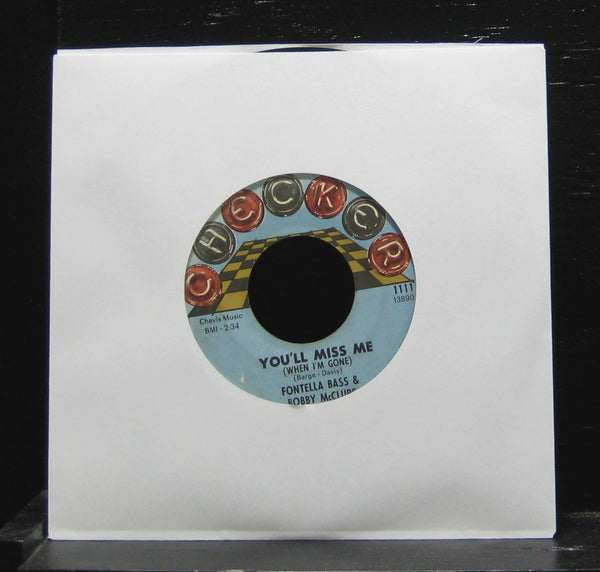 Fontella Bass & Bobby McClure - Don't Jump VG+ 7" Vinyl 45 Record Checker 1111 - Shuga Records