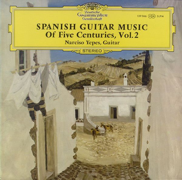 Narciso Yepes - Spanische Gitarrenmusik Aus FÌ_nf Jahrhunderten, Vol. 2 - Mint- 1970 Stereo (German Import) - Classical