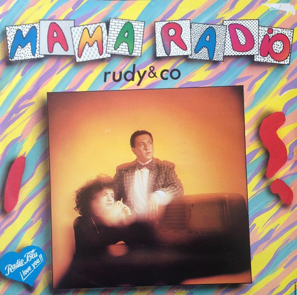Rudy & Co. ‎– Mama Radio - VG 12” Single Record 1985 Time Italy Import Vinyl - Italo-Disco