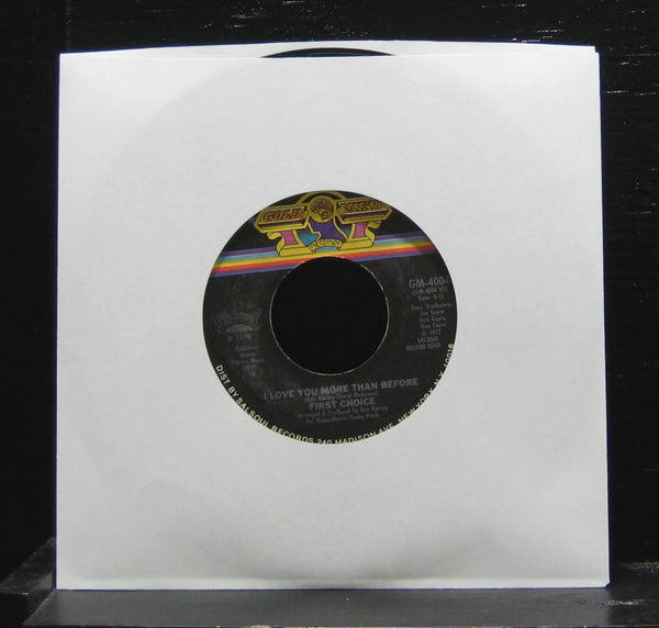 First Choice - Doctor Love / I Love You More Than Before M- 7" Vinyl 45 GM-4004 - Shuga Records