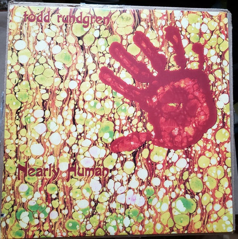 Todd Rundgren ‎– Nearly Human (1989) - New LP Record 2021 Friday Music/Warner USA Yellow 180 gram Vinyl - Pop Rock