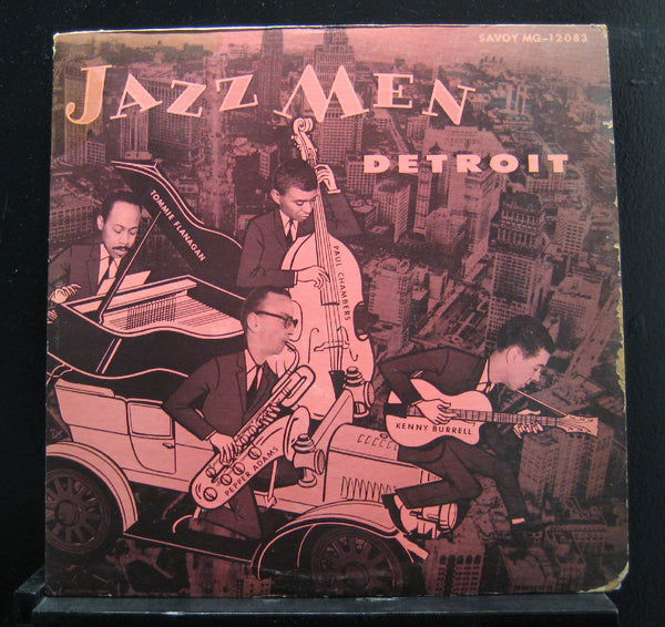Kenny Burrell, Tommy Flanagan, Pepper Adams, Paul Chambers, Kenny Clarke - Jazzmen: Detroit - VG LP Record 1956 Savoy USA Mono Vinyl - Jazz / Bop / Cool - Shuga Records