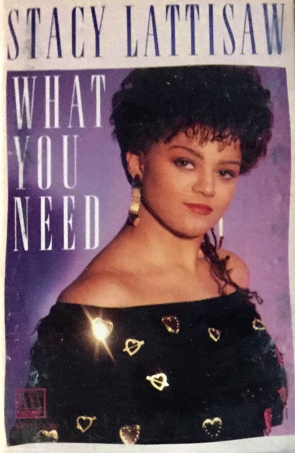 Stacy Lattisaw ‎– What You Need - Used Cassette Tape 1989 Motown USA -