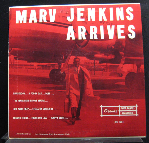The Marvin Jenkins Trio - Marv Jenkins Arrives - Mint- LP Record 1960 Orovox USA Mono Original Vinyl - Jazz - Shuga Records