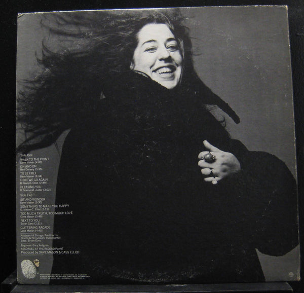 Dave Mason & Cass Elliot - Dave Mason & Cass Elliot - Mint- (VG cover) LP Record 1971 Blue Thumb Vinyl - Prog Rock / Folk Rock - Shuga Records