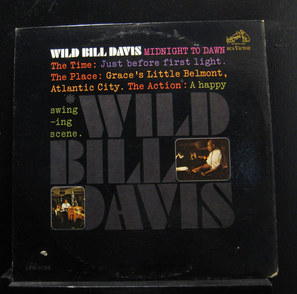 Wild Bill Davis - Midnight To Dawn LP VG+ LPM-3799 Mono 1967 USA Vinyl Record - Shuga Records