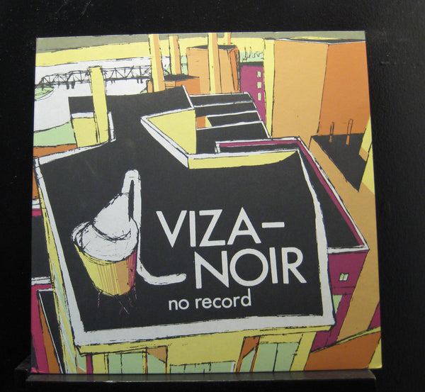 Viza-Noir - No Record - Mint- LP Record 2003 Flameshovel USA Vinyl, Screen Printed Cover & Insert - Alternative Rock - Shuga Records
