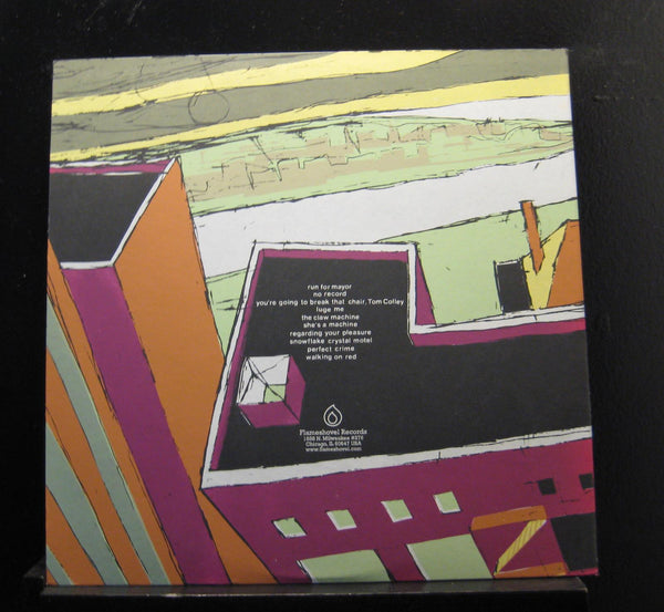 Viza-Noir - No Record - Mint- LP Record 2003 Flameshovel USA Vinyl, Screen Printed Cover & Insert - Alternative Rock - Shuga Records
