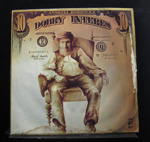 Andrzej Rosiewicz - Dobry Interes LP VG+ LP 035 Wifon Cream Labels Vinyl Record - Shuga Records