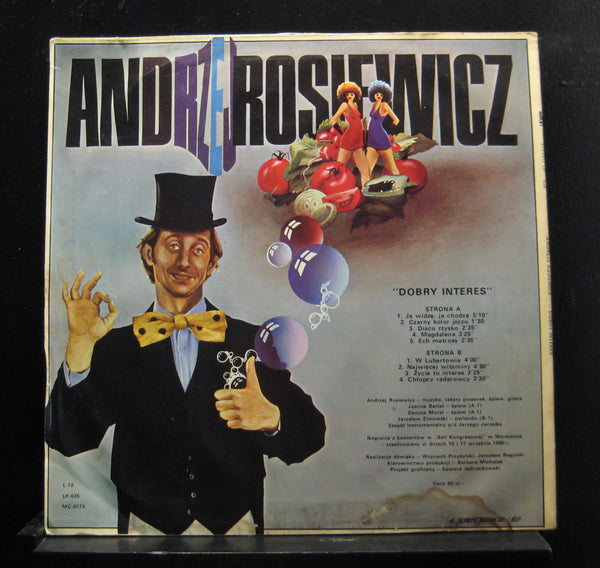 Andrzej Rosiewicz - Dobry Interes LP VG+ LP 035 Wifon Cream Labels Vinyl Record - Shuga Records