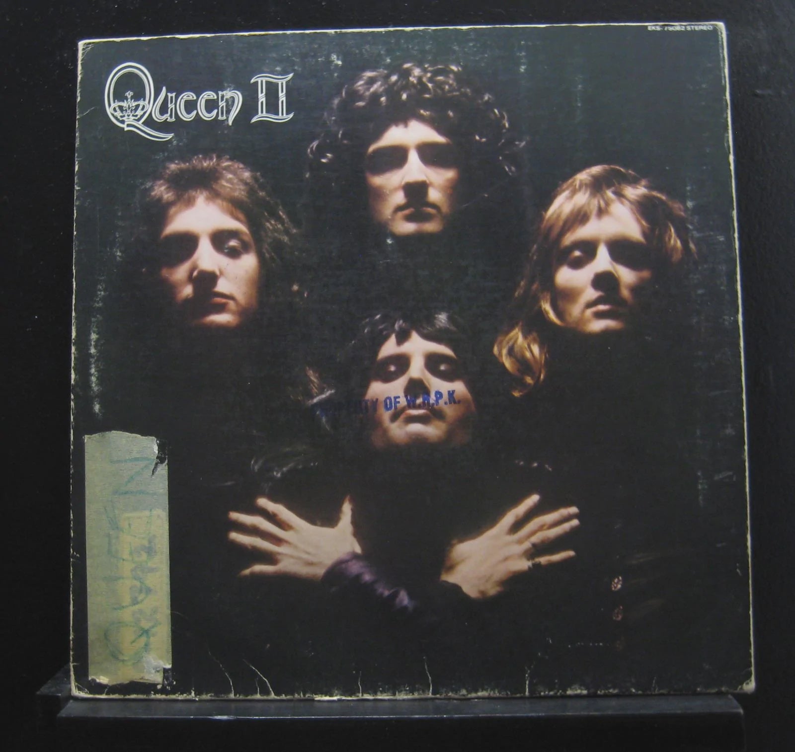 Queen ‎– Queen II - VG+ Lp Record 1974 Elektra USA White Label Promo Vinyl & Matching Inner Sleeve - Hard Rock / Classic Rock