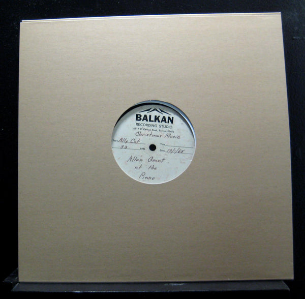 Allan Grant At The Piano - Ally Cat / Christmas Music LP VG- Acetate Record - Shuga Records