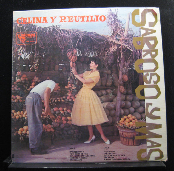 Celina Y Reutilio - Sabroso Y Más - VG+ LP Record 1978 Rumba USA Vinyl - Latin / Rumba - Shuga Records