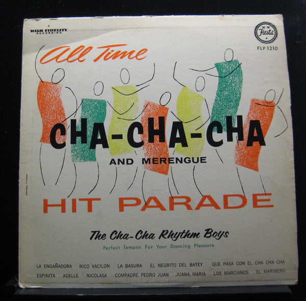 All Time Cha-Cha-Cha And Merengue Hit Parade LP VG+ FLP 1210 Mono Vinyl Record - Shuga Records