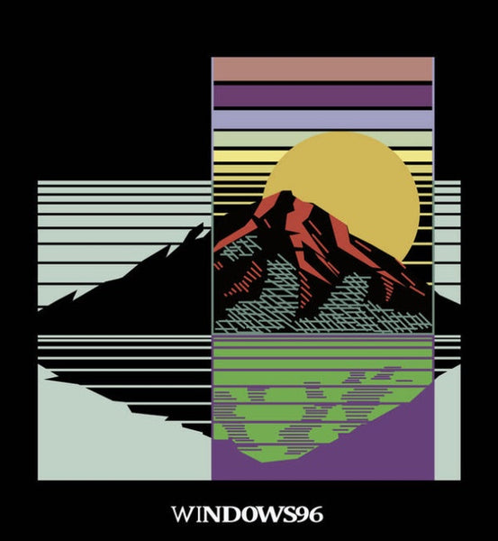 Windows96 ‎– One Hundred Mornings (2018) - New LP Record 2020 100% Electronica USA Black Ice Vinyl - Vaporwave / Chillwave - Shuga Records