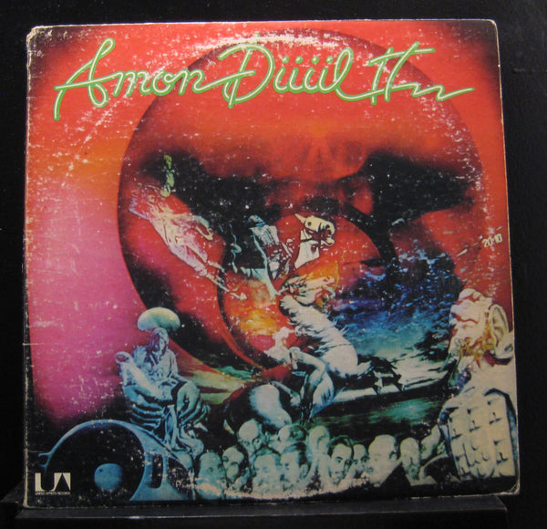 Amon Dl II - Dance Of The Lemmings 2 LP VG+ UAS-9954 1971 USA Vinyl Record - Shuga Records