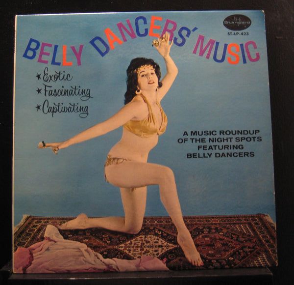 Unknown Artist - Belly Dancers' Music - VG+ LP Record 1960s Standard USA Vinyl - Arabic / Egyptian / Middle East - Shuga Records