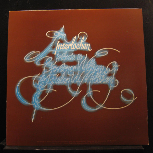 An Interlochen Tribute To Gov. William & Helen W. Milliken LP Mint- Vinyl Record - Shuga Records