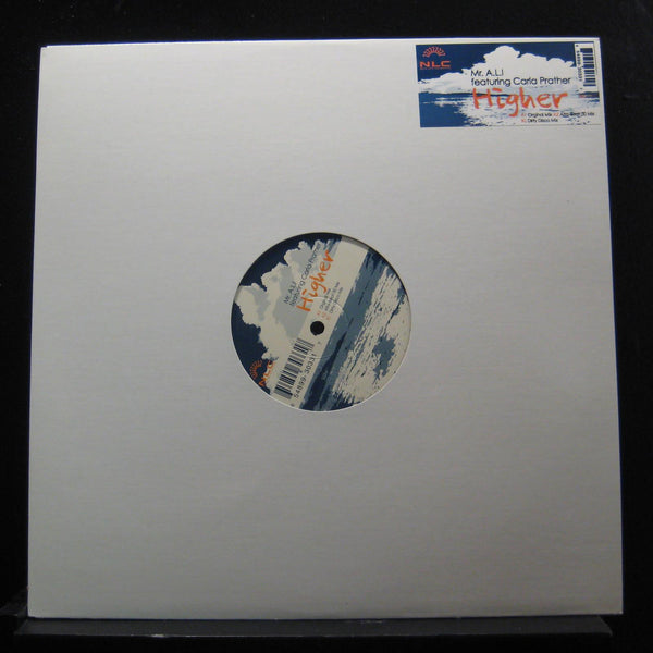 Mr. ALI Featuring Carla Prather - Higher 12" Mint- NLC033 Chicago House Record - Shuga Records