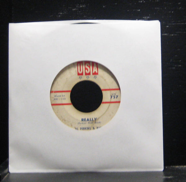 Al Perkins & Archie - You Can Belong To Someone VG- 7" Vinyl 45 USA 757 - Shuga Records
