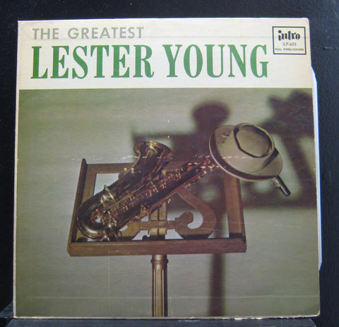 Lester Young – The Greatest - VG LP Record 1951 Intro USA Mono Vinyl - Jazz