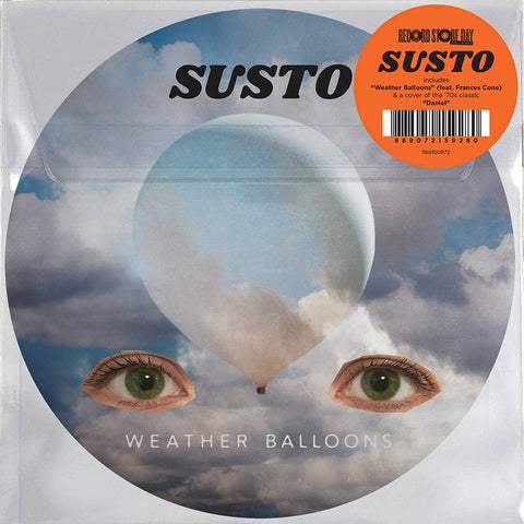 SUSTO - Weather Balloons - New 7" Single Record Store Day 2020 Rounder Picture Disc Vinyl - Rock / Folk