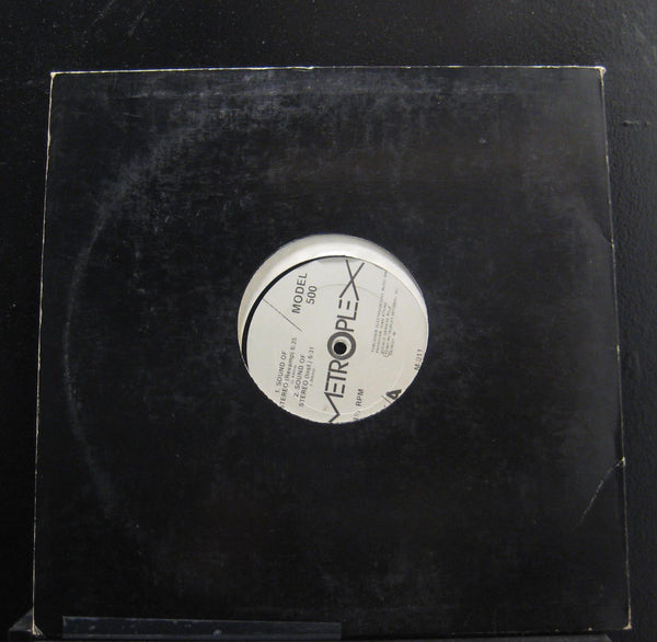 Model 500 (Juan Atkins) - Sound Of Stereo - VG+ 12" Single Record 1987 Metroplex USA Original Vinyl - Detroit Techno - Shuga Records