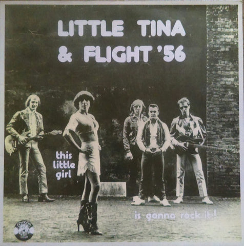 Little Tina & Flight '56 ‎– This Little Girl Is Gonna Rock It! - VG+ Lp Record 1977 Rockhouse Holland Import Vinyl - Rockabilly