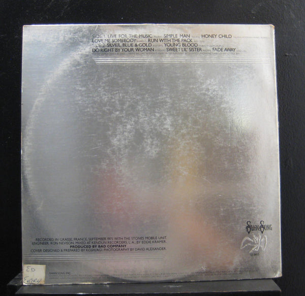 Bad Company - Run With The Pack - VG LP Record 1976 Swan Song Vinyl - Hard Rock - Shuga Records
