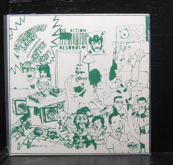 Voytek - Saturday Night Again MINT- 7" Vinyl 45 USA 2011 Big Action BAR-25 - Shuga Records