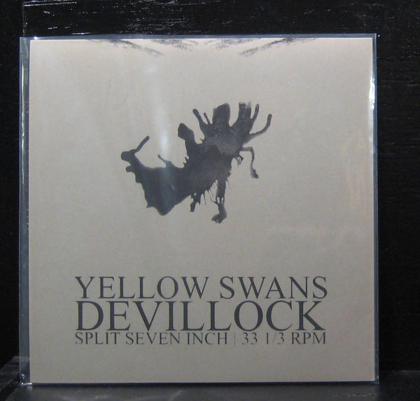 Devillock / Yellow Swans - Split 7" Vinyl MINT- Modern Radio 2006 MRRL #34 - Shuga Records
