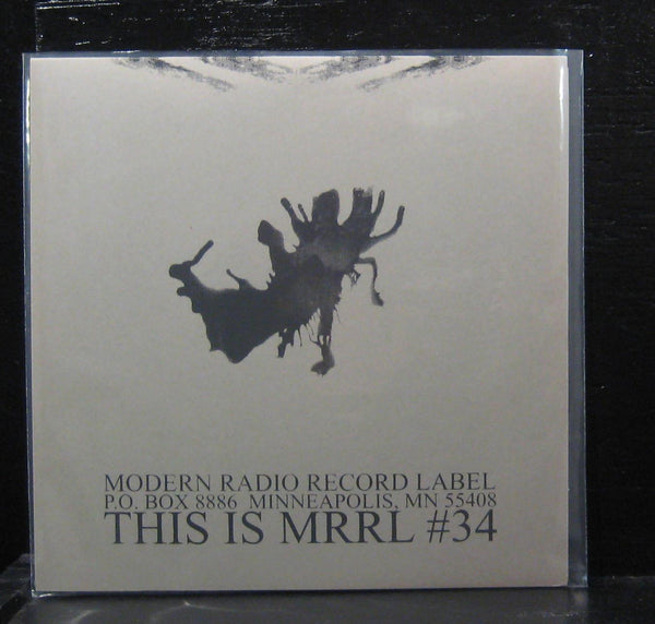 Devillock / Yellow Swans - Split 7" Vinyl MINT- Modern Radio 2006 MRRL #34 - Shuga Records