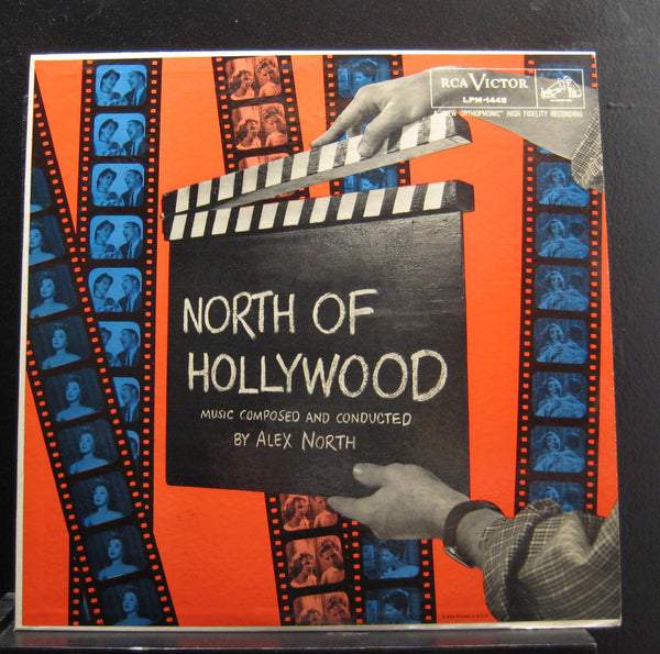 Alex North - North Of Hollywood LP VG+ LPM-1445 1st Mono RCA Vinyl Record - Shuga Records