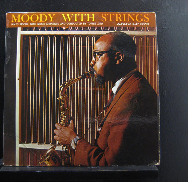 James Moody - Moddy With Strings LP VG U-10688 Mono Argo 1961 Vinyl Record - Shuga Records